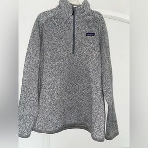Patagonia Womens Better Sweater 1/4 Zip Pullover XL